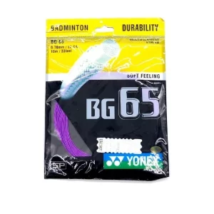 زه راکت بدمینتون یونکس Yonex BG65 آبی